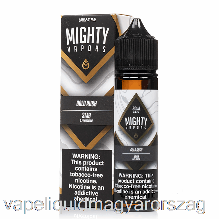 Aranyláz - Hatalmas Gőzök - 60ml 3mg Vape Toll